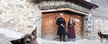 Svaneti'nin Kış Manzaraları