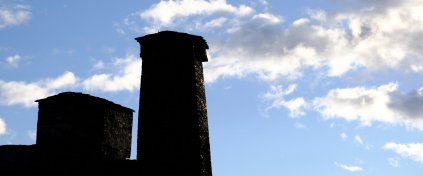 Svaneti'nin Kış Manzaraları