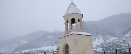 Svaneti'nin Kış Manzaraları